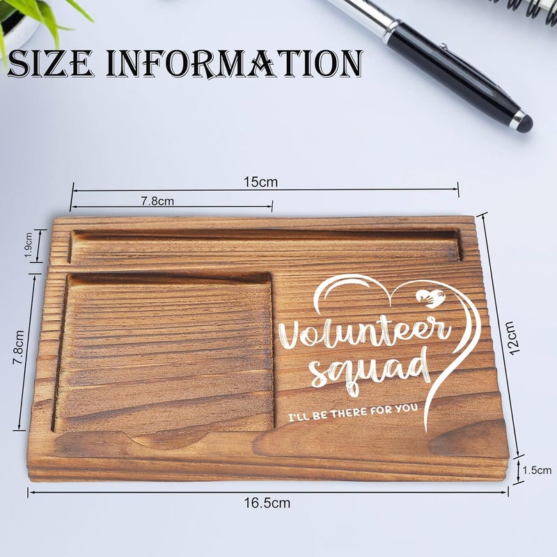EFFJNSG Volunteer Squad Desk Organizer, Inspirational Sticky Note Holder, I'll Be There for You, Gifts for Volunteers, Community Workers, and Nonprofit Staff EDP130 - Image 4